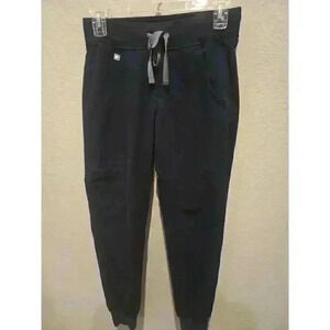 FIGS Women's Zamora Jogger Scrub Pants Navy Blue Size XXS